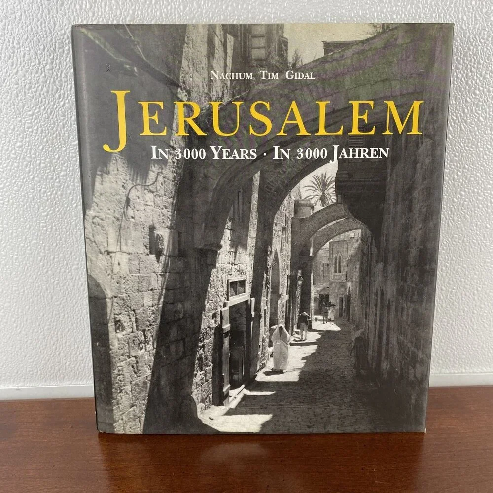 Jerusalem: In 3000 Years By Nachum Tim Gidal Rare Collectable Hardcover Book - Picture 5 of 5
